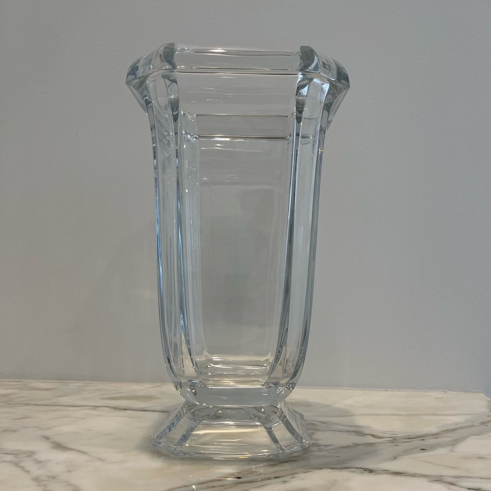 JG DURAND CRYSTAL VASE